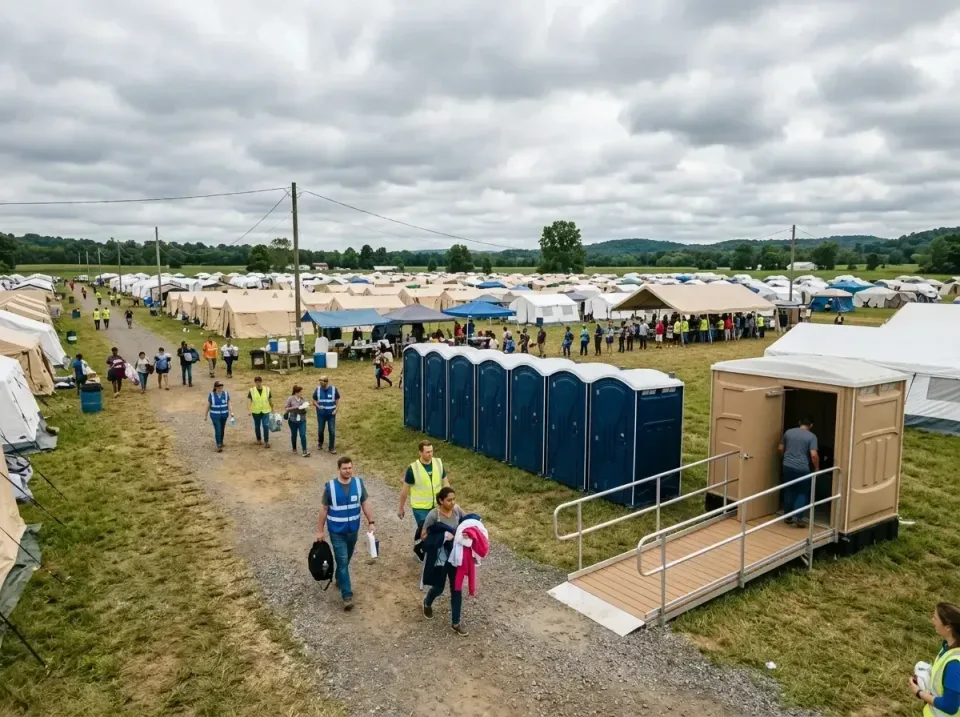 disaster-relief-camp-restrooms-010 — frequently asked questions, Dumpster & Portable Bathrooms Rental in Auburn, IN